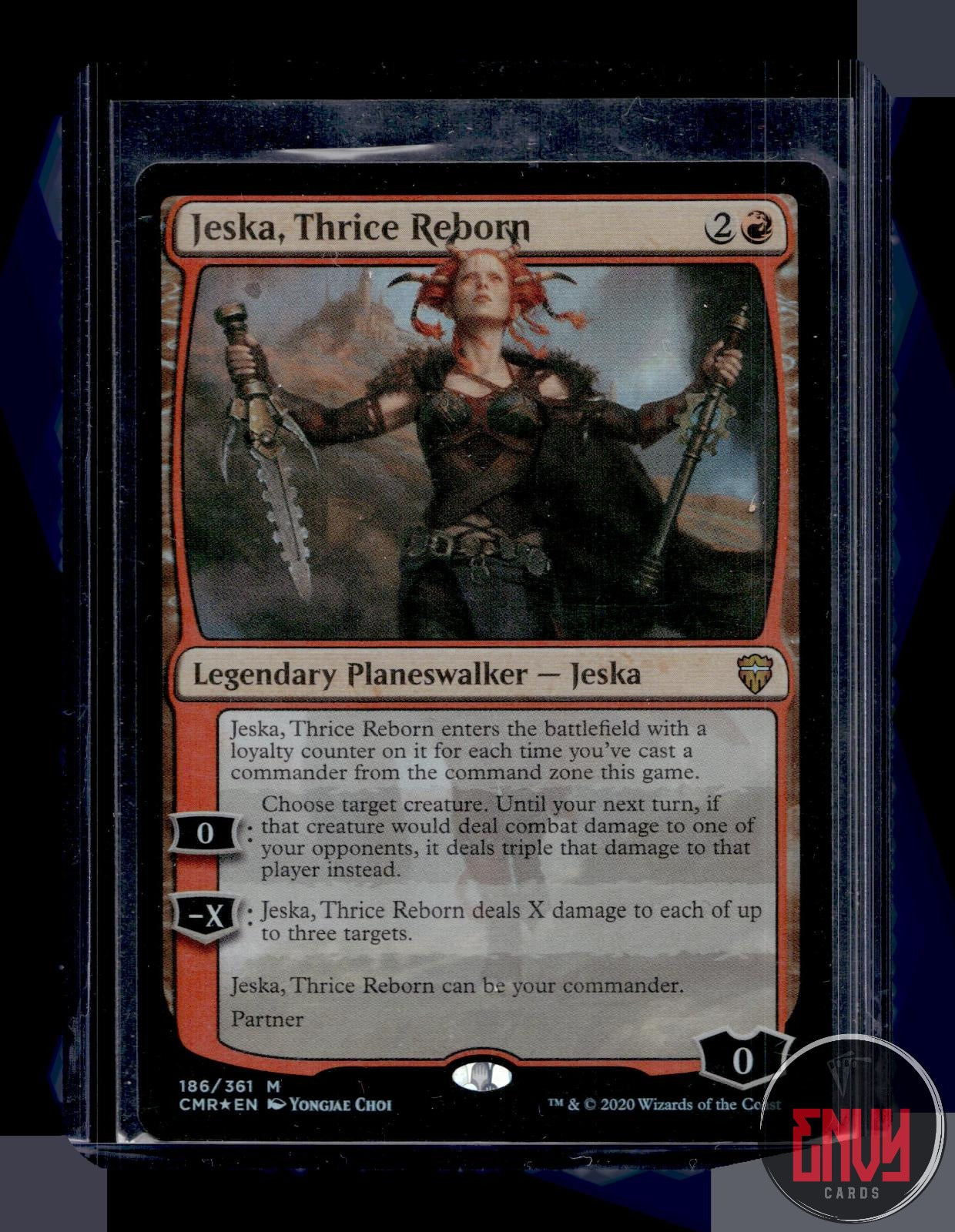 Jeska, Thrice Reborn LP 186 Mythic Commander Legends Magic: The Gathering Foil
