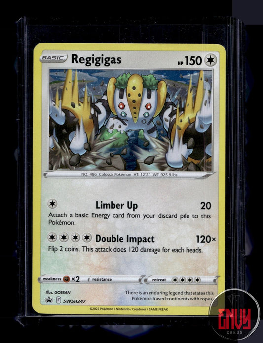 Regigigas (Cosmos Holo) LP SWSH247 Promo Sword & Shield Promo Pokemon