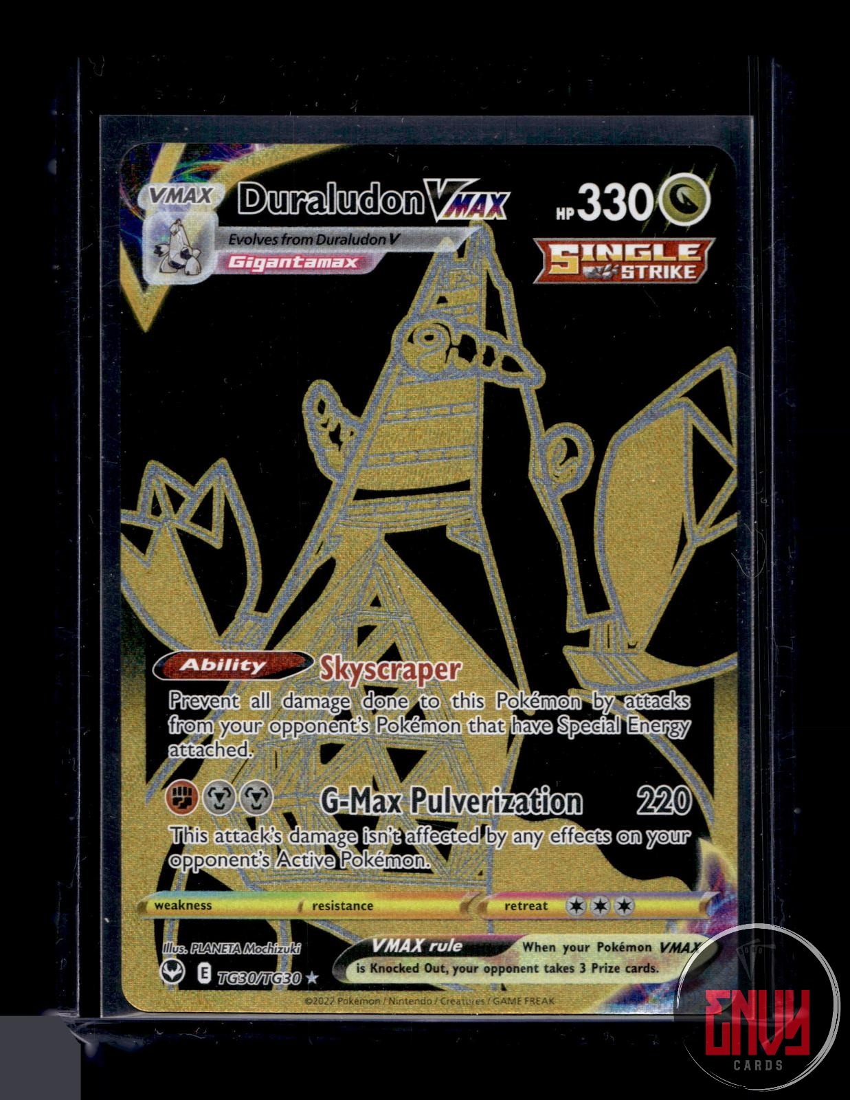 Duraludon VMAX NM TG30/TG30 Secret Rare Silver Tempest Trainer Gallery Pokemon