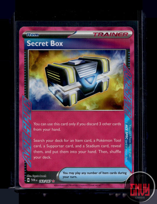 Secret Box Near Mint 163/167 ACE SPEC Rare Twilight Masquerade Pokemon