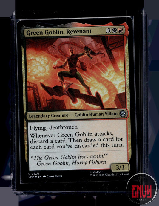 Green Goblin, Revenant NM 130 Marvel's Spider-Man Magic: The Gathering Foil