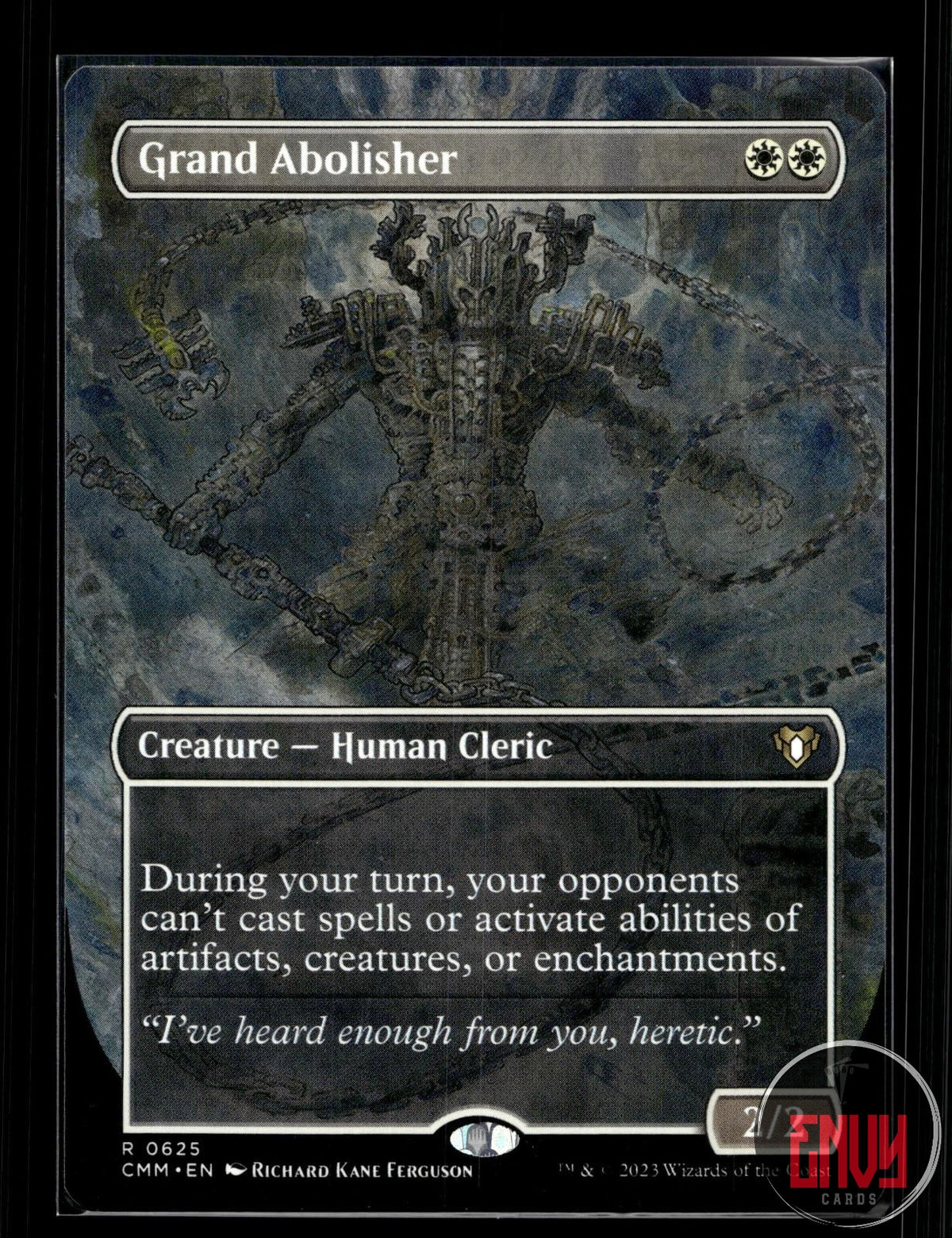 Grand Abolisher (Borderless) Near Mint 625 Rare Commander Masters