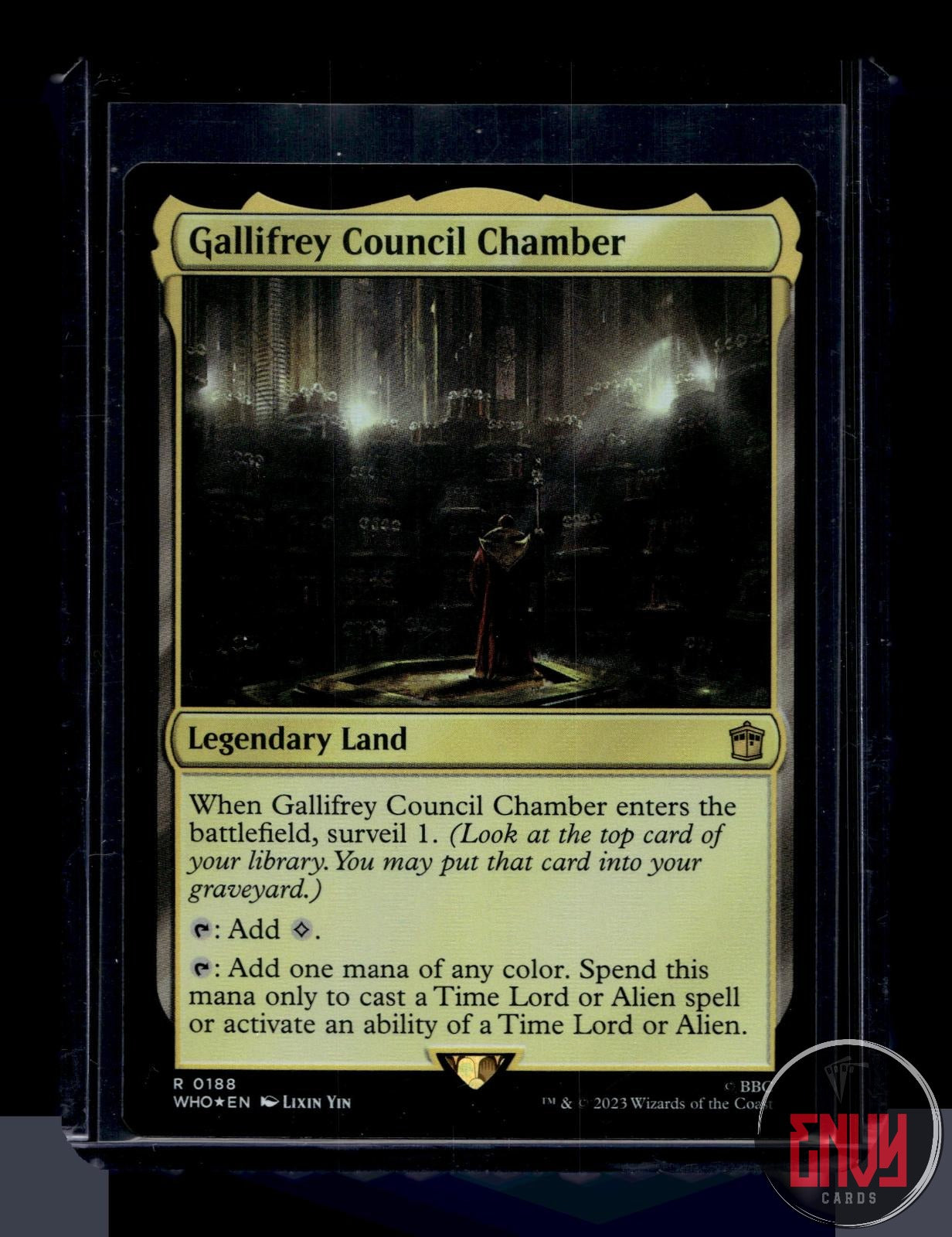 Gallifrey Council Chamber NM 188 Universes Beyond: Doctor Who Foil