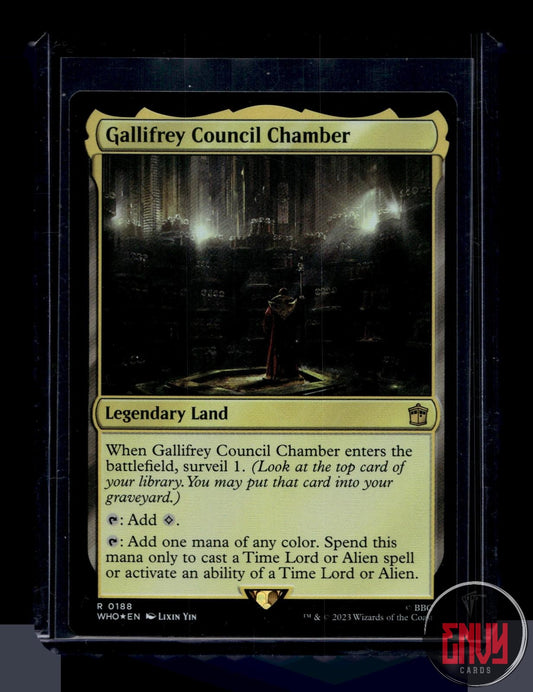 Gallifrey Council Chamber NM 188 Universes Beyond: Doctor Who Foil