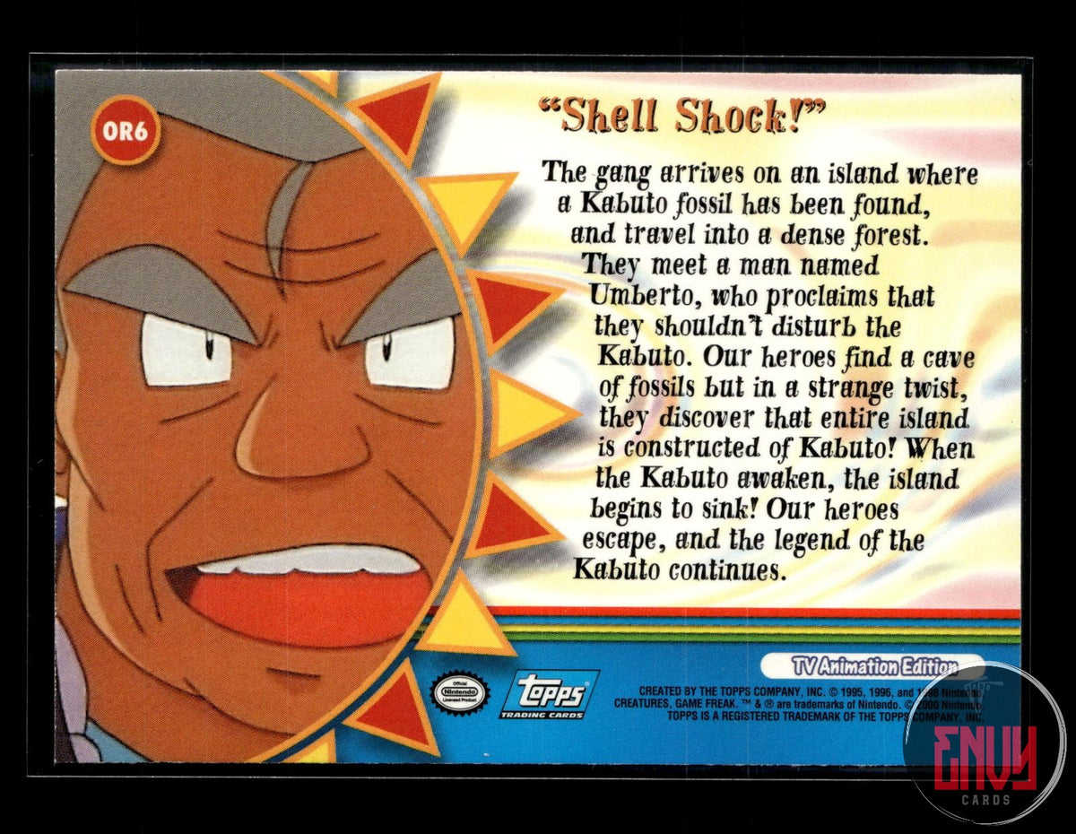 Shell Shock! LP #170 Topps Trading Cards Series 3 Pokemon