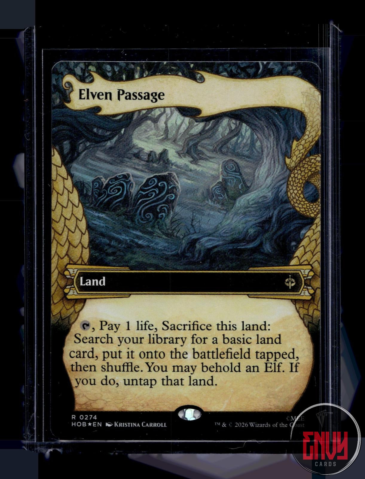 Elven Passage (Showcase) (Surge Foil) NM 274 The Hobbit Magic: The Gathering