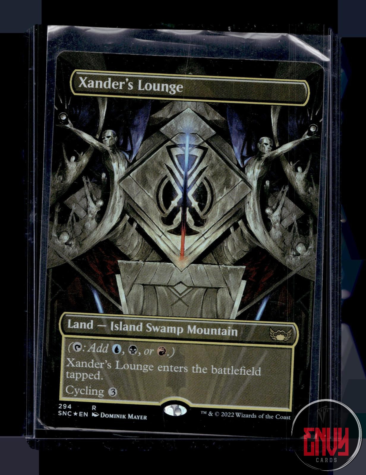 Xander's Lounge (Borderless) NM 294 Streets of New Capenna MTG Foil