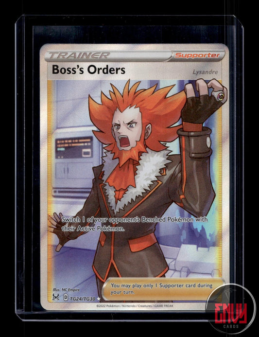 Boss's Orders NM TG24/TG30 Ultra Rare Lost Origin Trainer Gallery Pokemon Holo