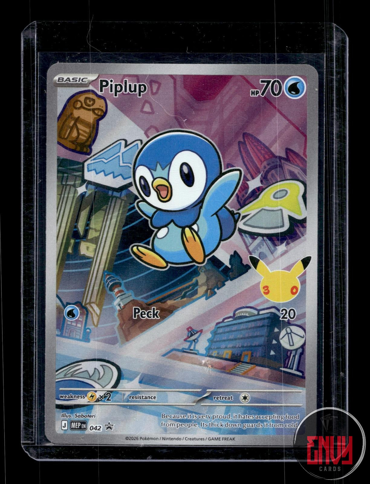 Piplup Near Mint 042 Promo ME: Mega Evolution Promo Pokemon