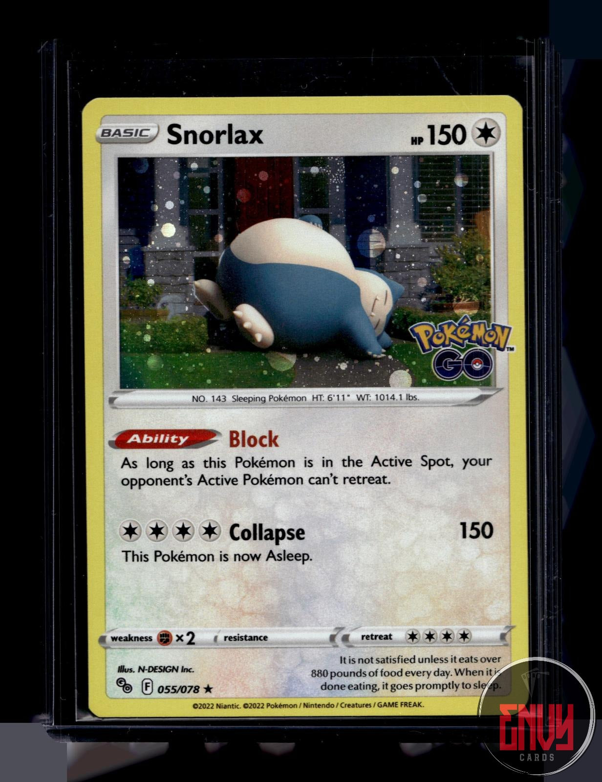 Snorlax (Cosmos Holo) NM 055/078 Promo Miscellaneous Cards & Products Pokemon