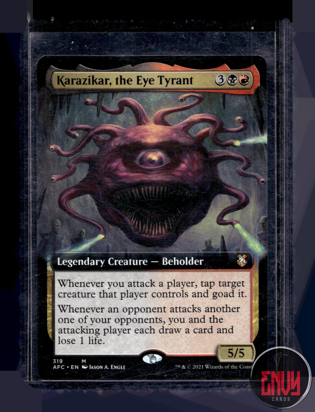 Karazikar, the Eye Tyrant (Extended Art) LP 319 Commander: AFR