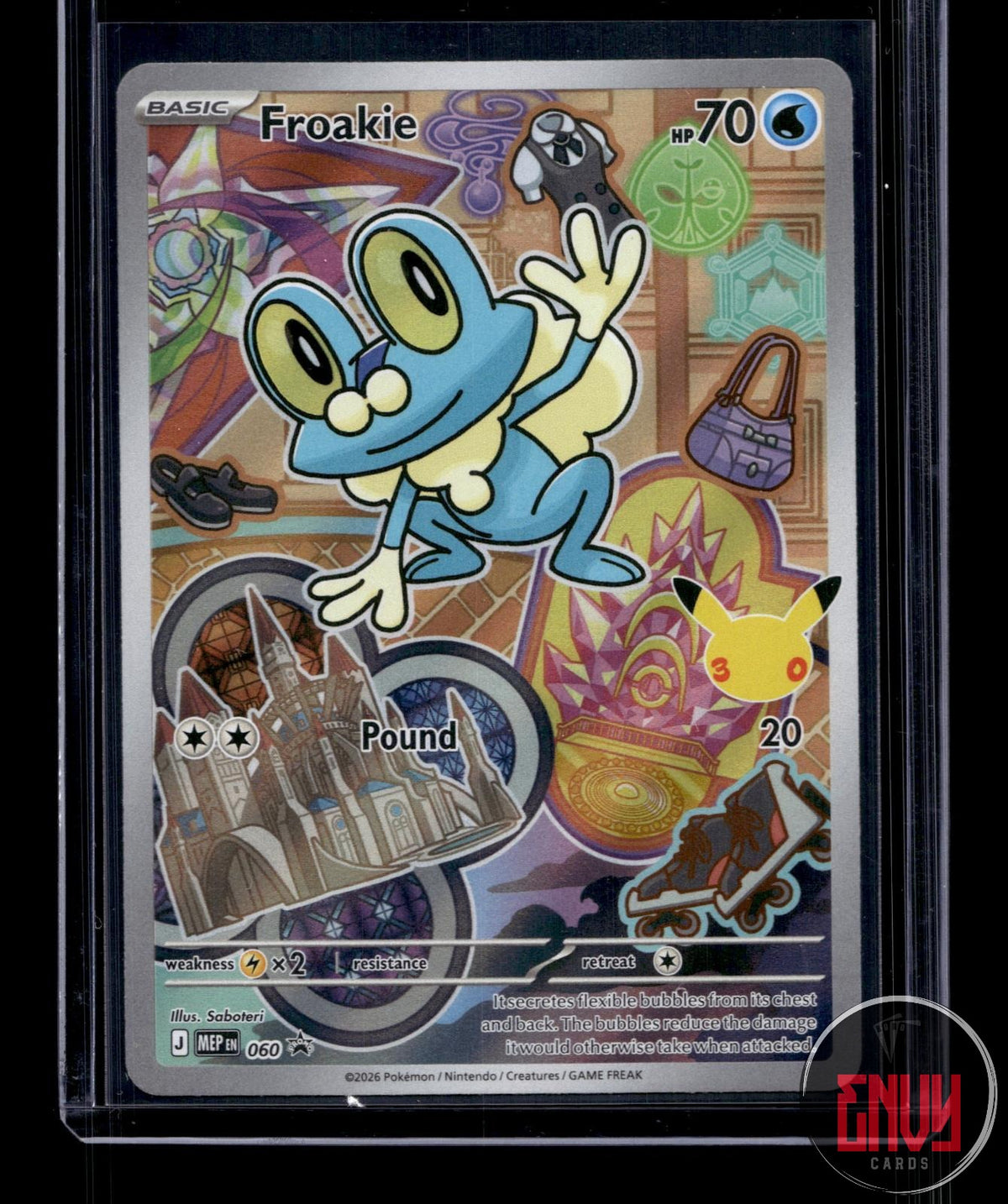 Froakie NM 060 P First Partner Collection 2026 Pokemon Holo