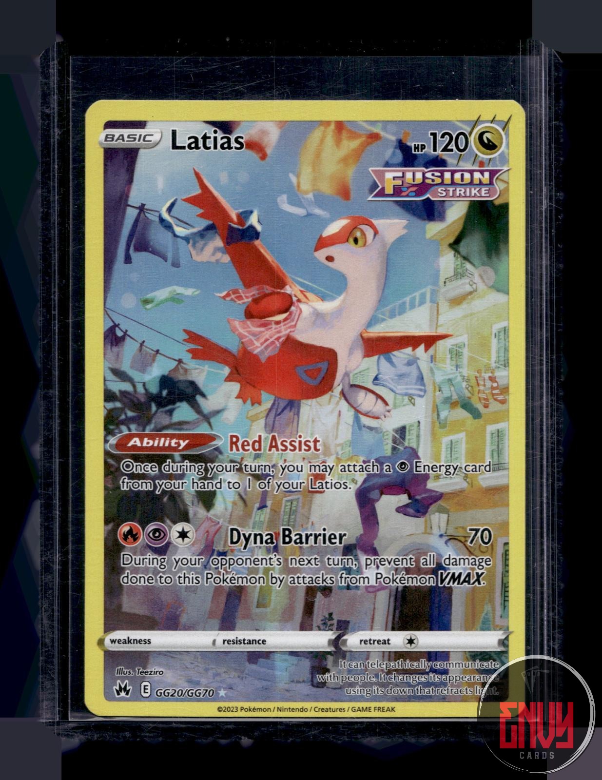 Latias NM GG20/GG70 Crown Zenith Galarian Gallery Pokemon Holo
