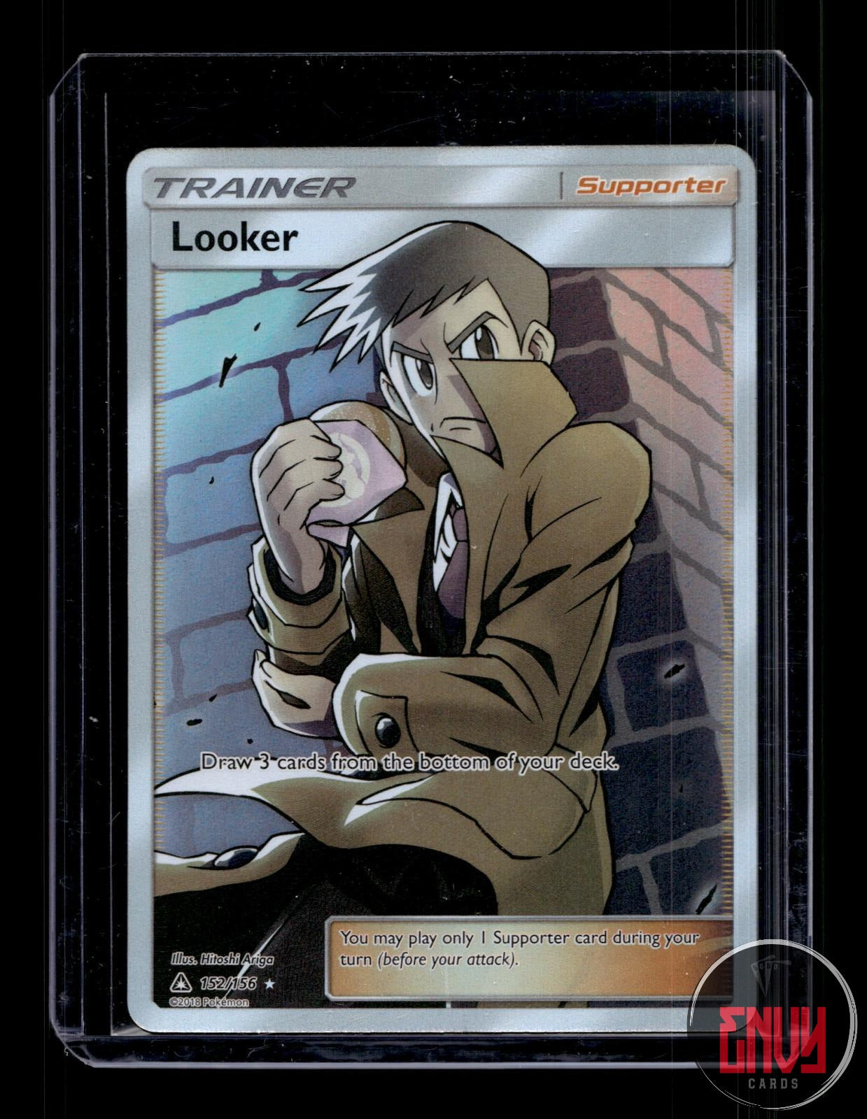 Looker Near Mint 152/156 Ultra Rare Ultra Prism Pokemon Holo
