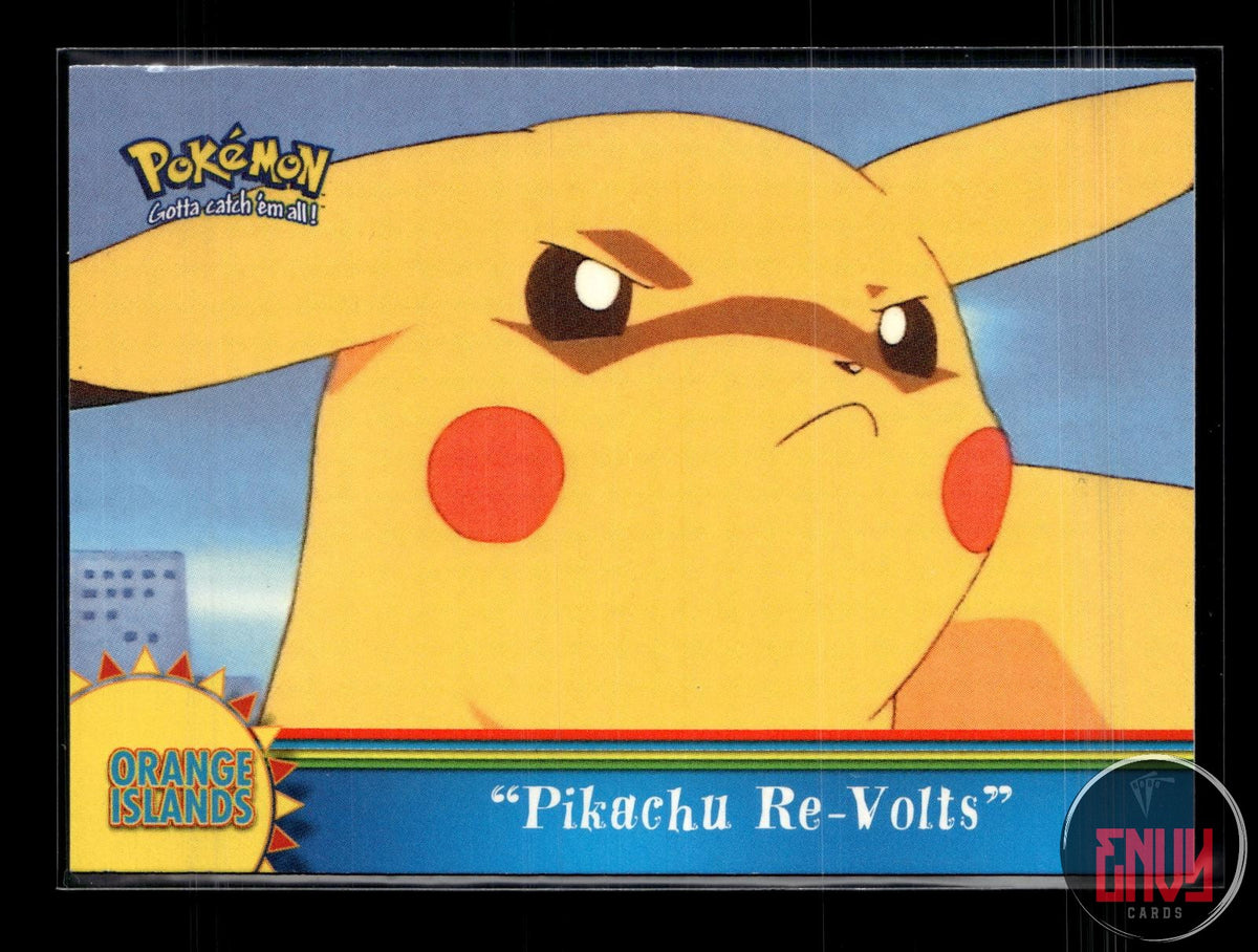 Pikachu Re-Volts LP #167 Topps Trading Cards Series 3 Pokemon