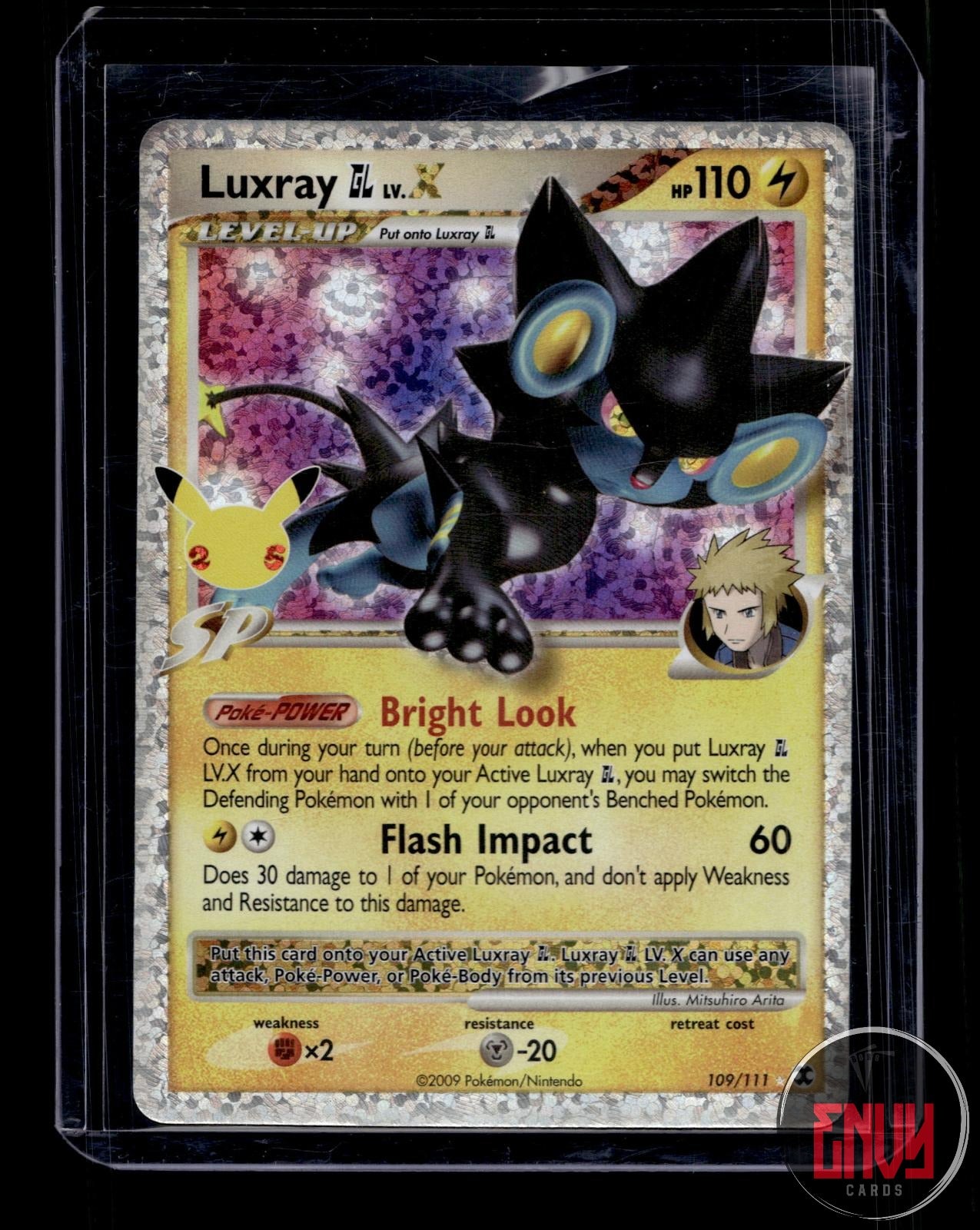 Luxray GL LV.X NM 109/111 Celebrations: Classic Collection Pokemon Holo