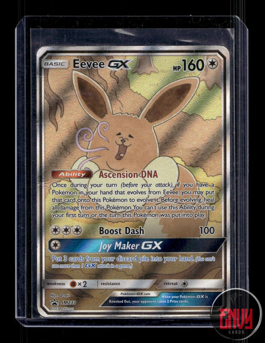Eevee GX - DMG SM233 P Sun & Moon Promo Pokemon Holo