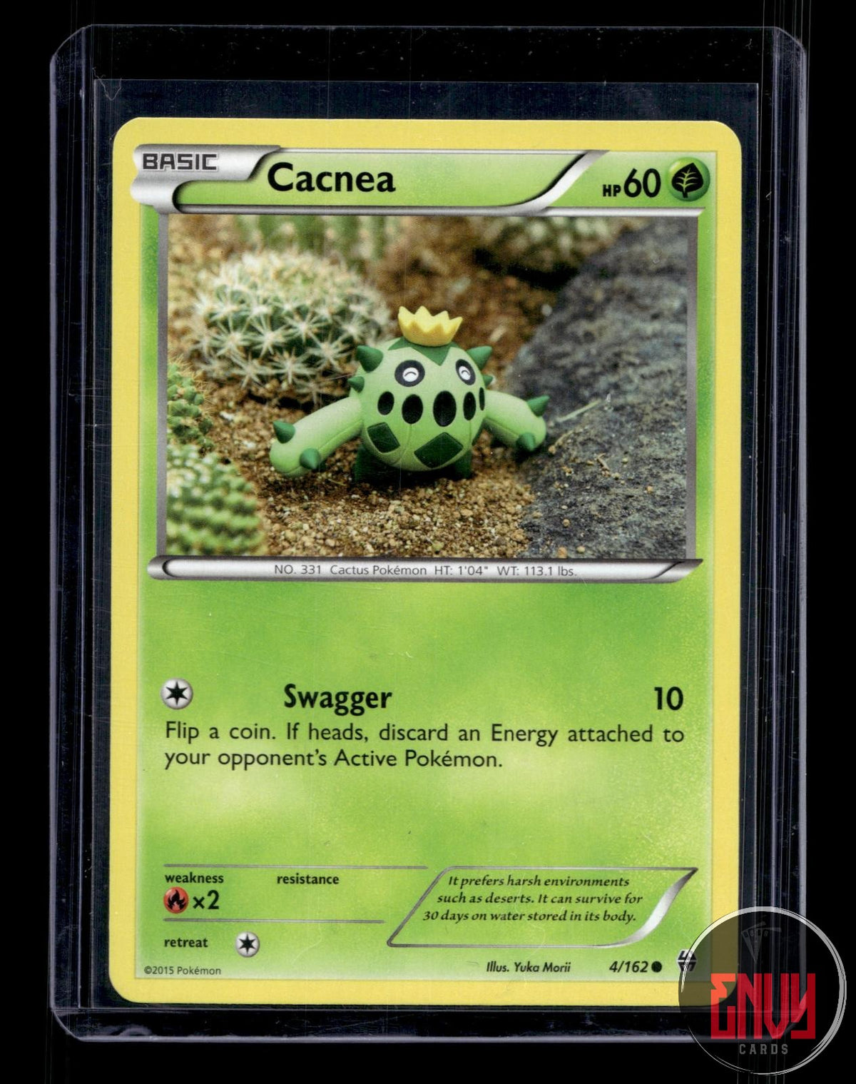 Cacnea NM 4/162 C BREAKthrough Pokemon