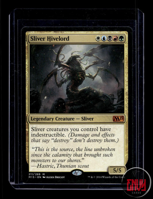 Sliver Hivelord Lightly Played 211 Mythic Magic 2015 (M15)