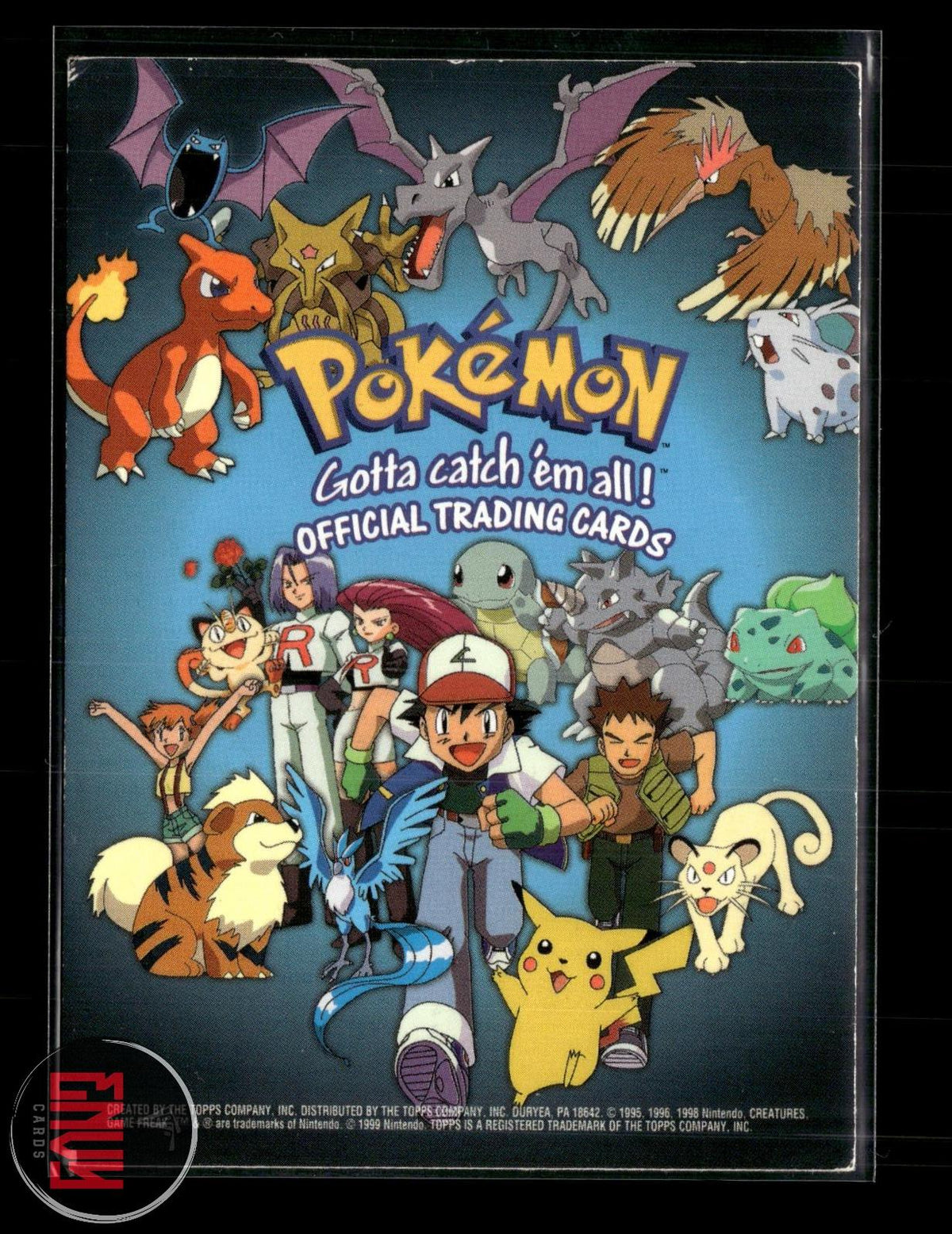 Checklist LP #90 Topps Trading Cards Series 1 Pokemon