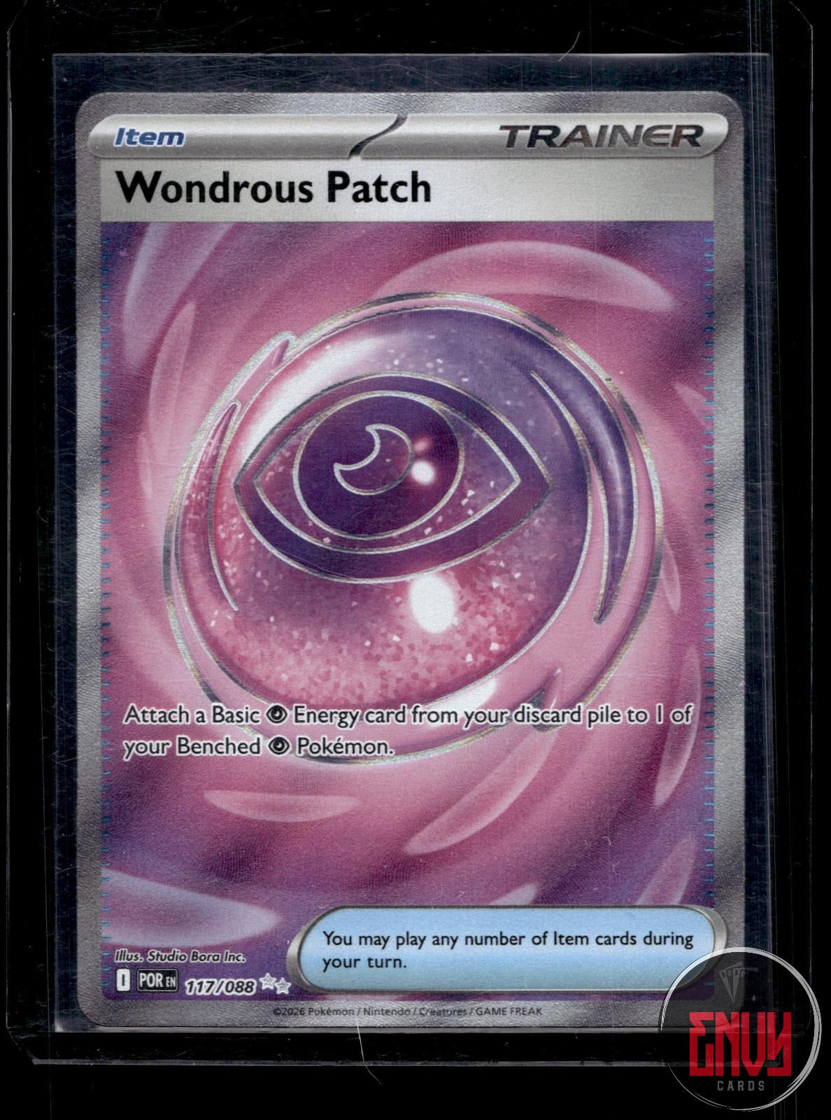 Wondrous Patch Near Mint 117/088 Ultra Rare Perfect Order Pokemon