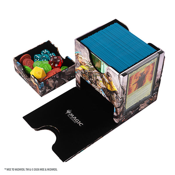 Deckbox: MTG Sidekick PRO 100+ XL- The Hobbit- Battle of Five Armies