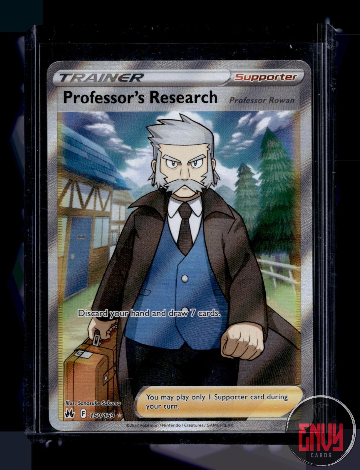 Professor's Research Near Mint 150/159 Ultra Rare Crown Zenith Pokemon