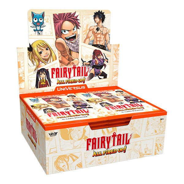 Universus CCG: FAIRY TAIL All Fired Up!- Booster Display (24 Packs)