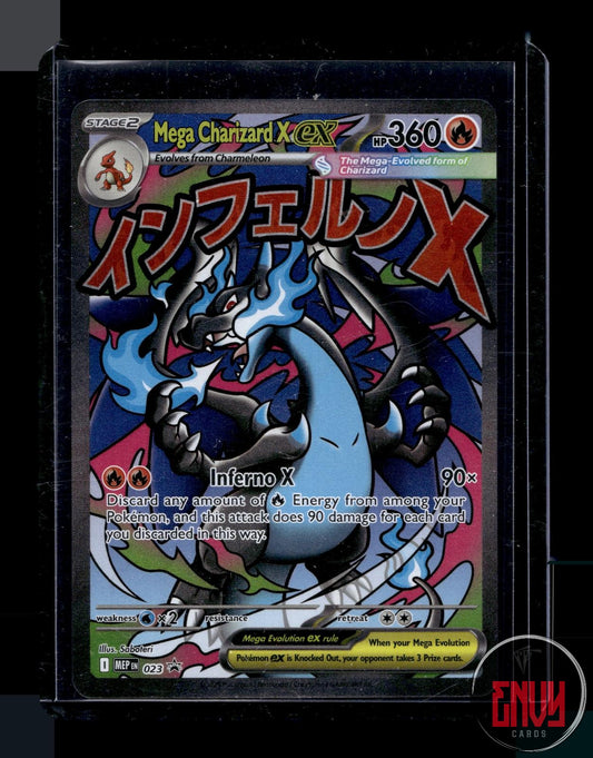 Mega Charizard X ex - 023 Near Mint 023 Promo ME: Mega Evolution Promo Pokemon