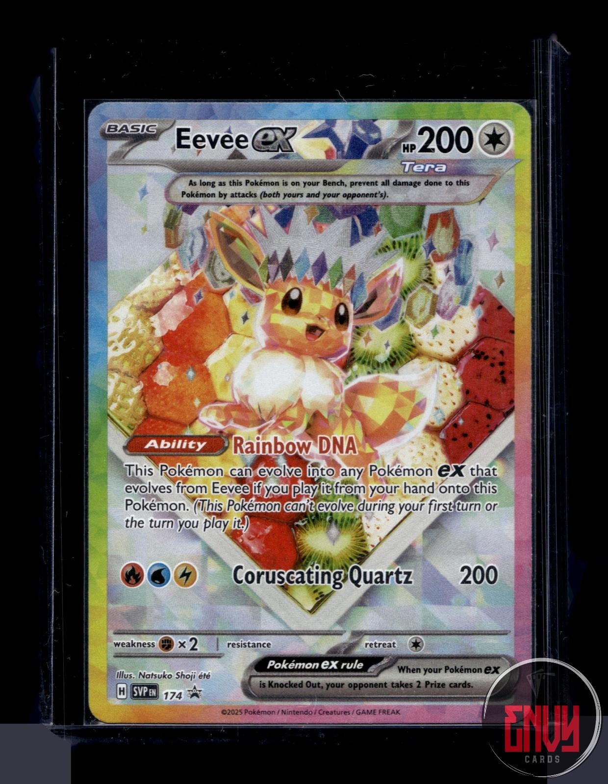 Eevee ex Near Mint 174 Promo Scarlet & Violet Promo Pokemon