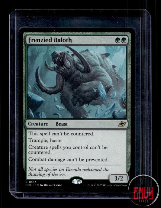 Frenzied Baloth Near Mint 183 Rare Edge of Eternities Magic: The Gathering