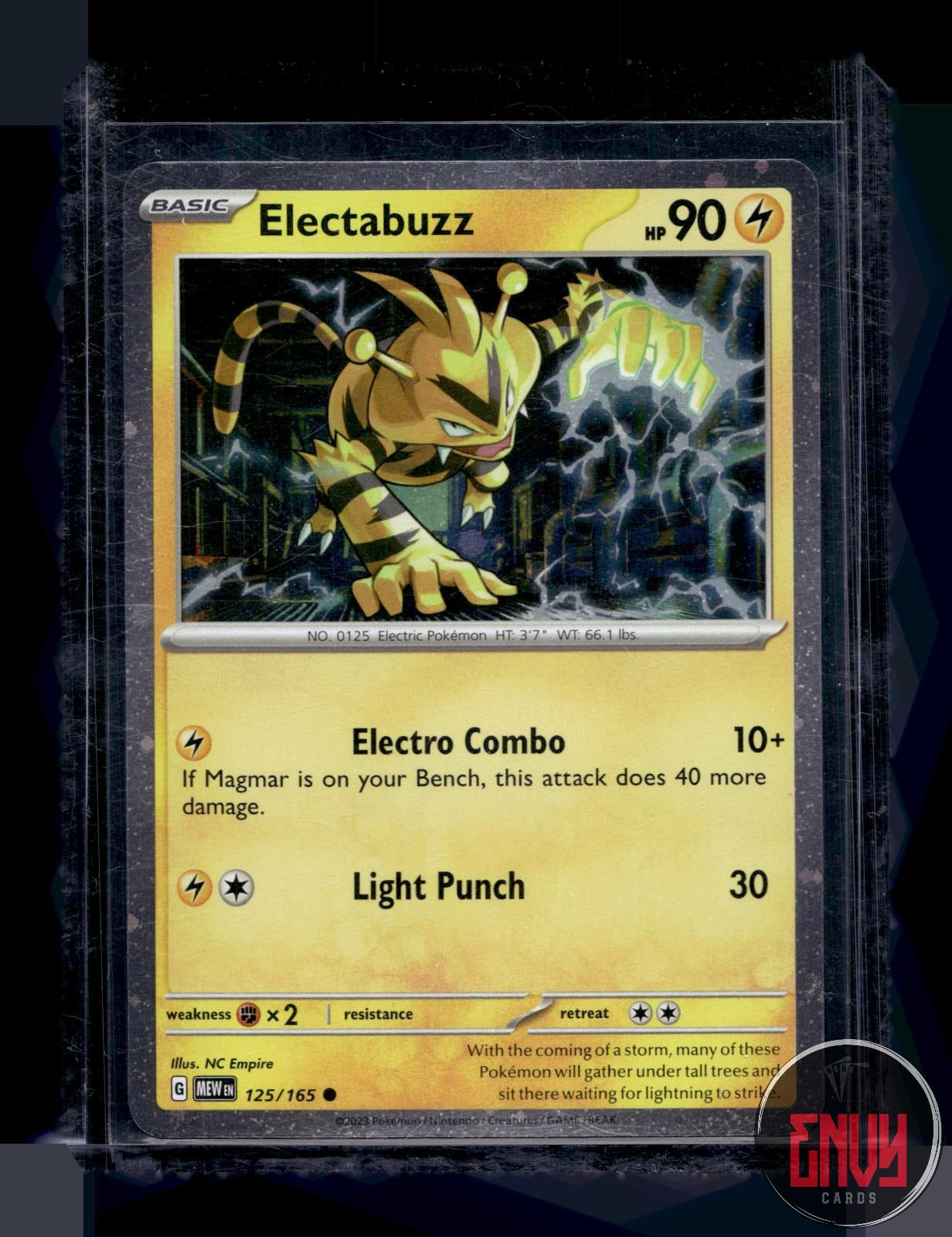 Electabuzz Near Mint 125/165 Promo Miscellaneous Cards & Products Pokemon