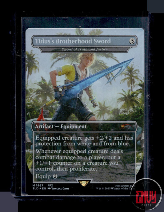 Tidus's Brotherhood Sword - Sword of Truth and Justice(Rainbow Foil) LP 1867 SLD