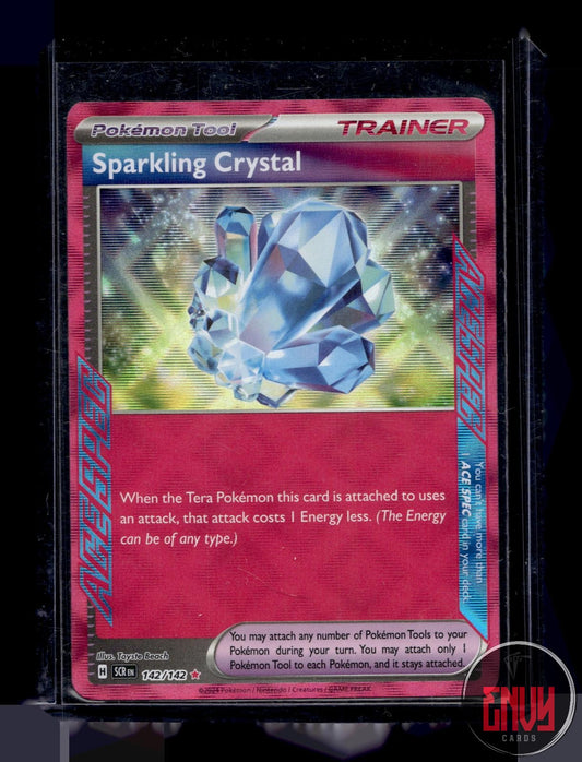 Sparkling Crystal Near Mint 142/142 ACE SPEC Rare Stellar Crown Pokemon