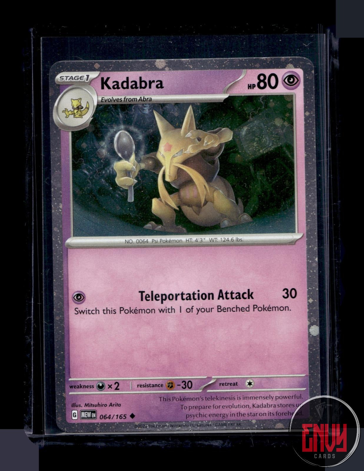 Kadabra Near Mint 064/165 Promo Miscellaneous Cards & Products Pokemon