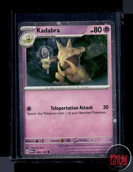 Kadabra Near Mint 064/165 Promo Miscellaneous Cards & Products Pokemon