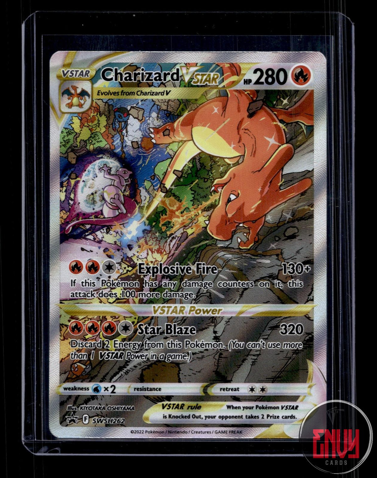 Charizard VSTAR Lightly Played SWSH262 Promo Sword & Shield Promo Pokemon Holo