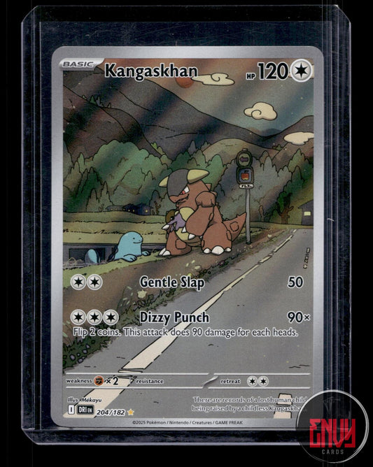 Kangaskhan Near Mint 204/182 Illustration Rare Destined Rivals Pokemon