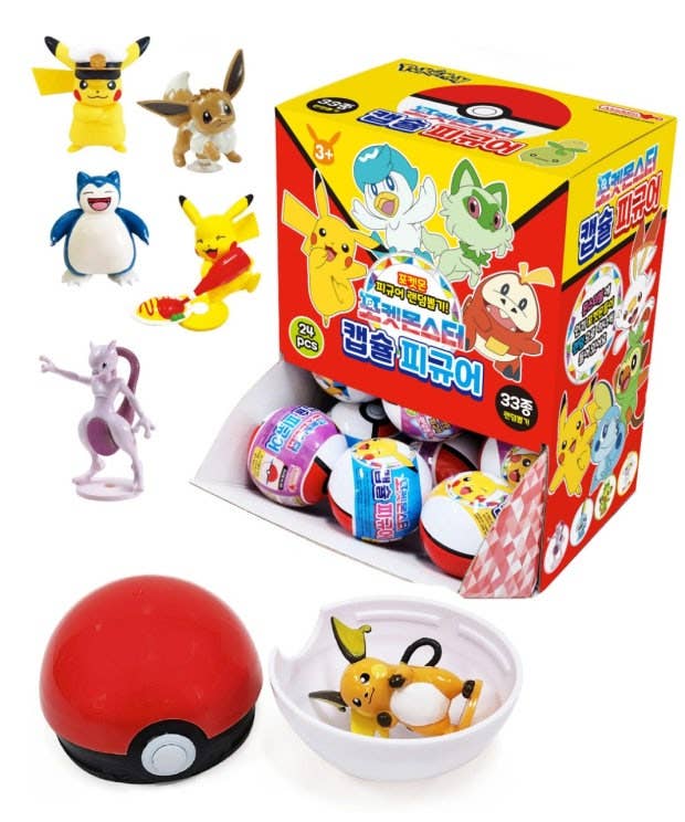 K-Wonderland - NEW! Pokémon Figure random Mystery Capsule Toy
