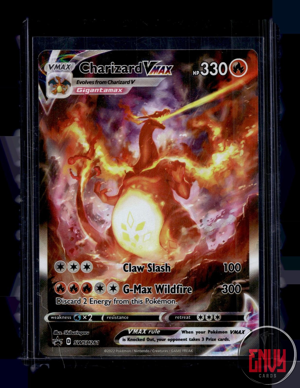 Charizard VMAX Near Mint SWSH261 Promo Sword & Shield Promo Pokemon Holo