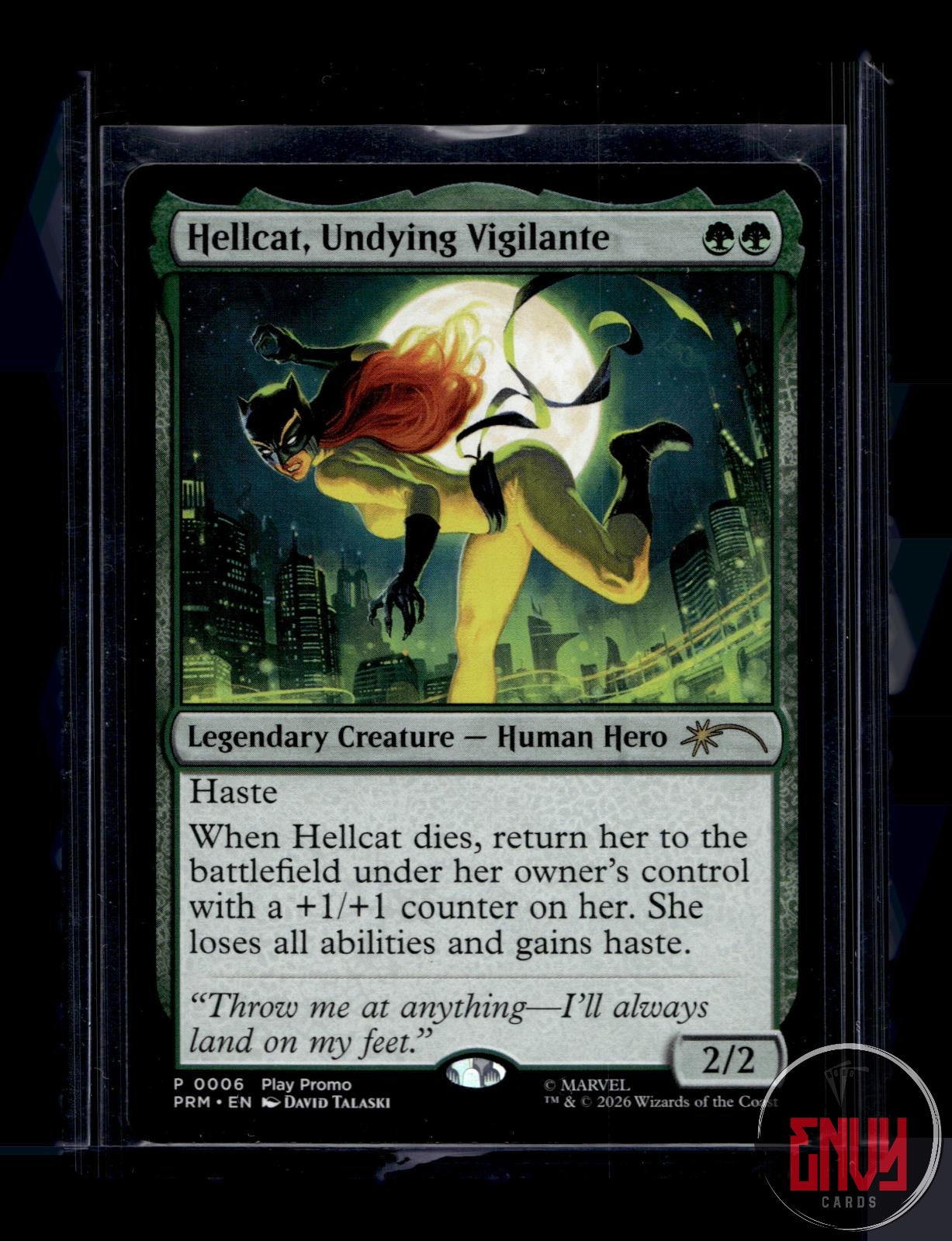 Hellcat, Undying Vigilante NM 6 Standard Showdown Promos Magic: The Gathering
