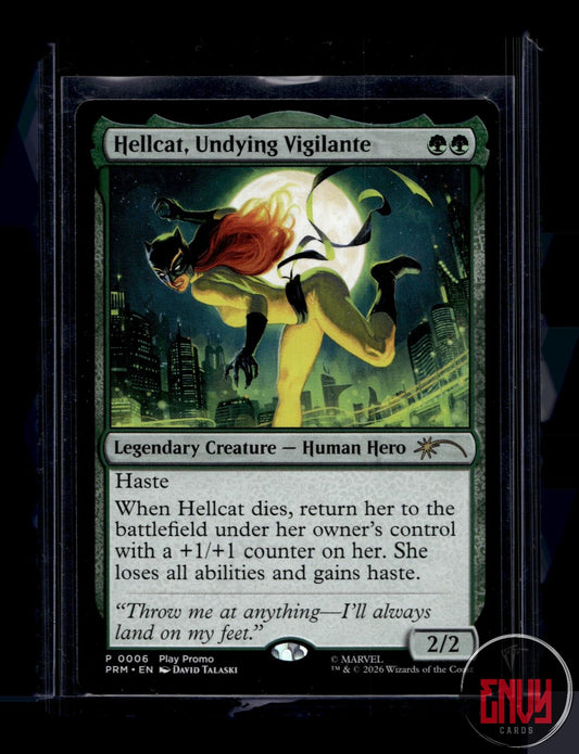 Hellcat, Undying Vigilante NM 6 Standard Showdown Promos Magic: The Gathering