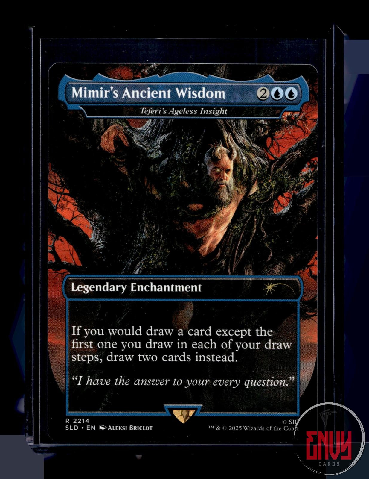 Mimir's Ancient Wisdom - Teferi's Ageless Insight NM 2214 SLD Series