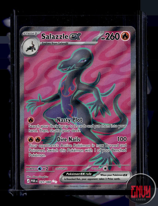 Salazzle ex Near Mint 101/088 Ultra Rare Perfect Order Pokemon Holo