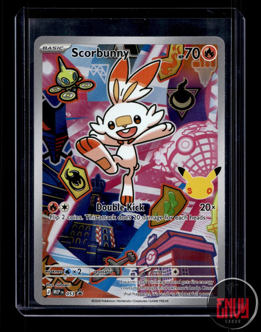 Scorbunny Near Mint 053 Promo ME: Mega Evolution Promo Pokemon Holo