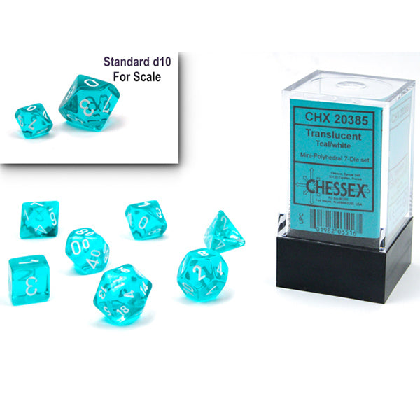 Mini-Polyhedral 7 Dice Sets Chessex