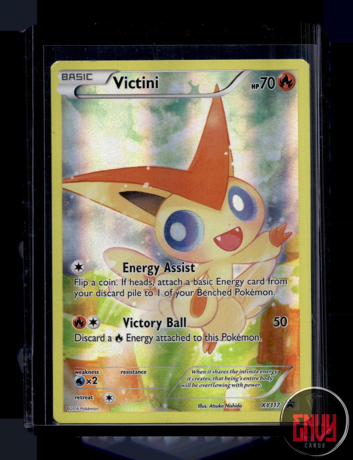 Victini MP XY117 P XY Promo Pokemon Holo