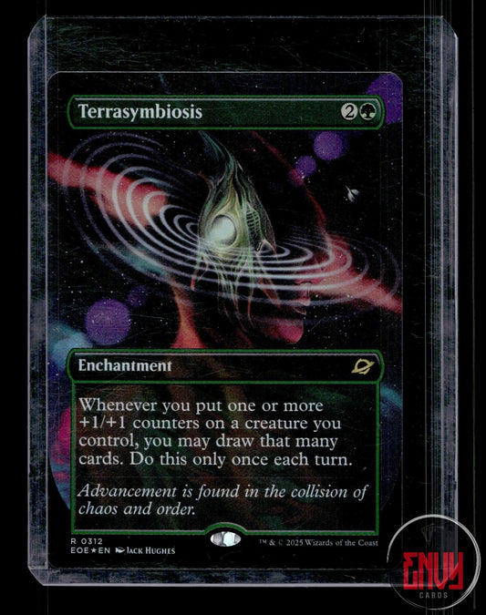 Terrasymbiosis (Borderless) LP 312 Rare Edge of Eternities Magic: The Gathering