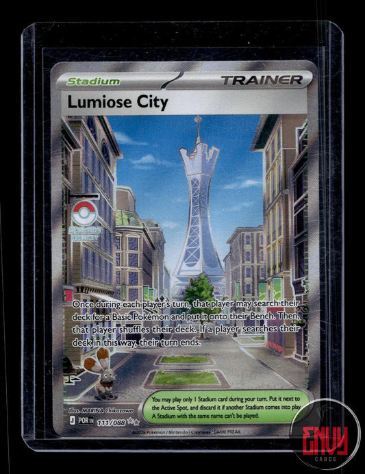 Lumiose City Near Mint 111/088 Ultra Rare Perfect Order Pokemon