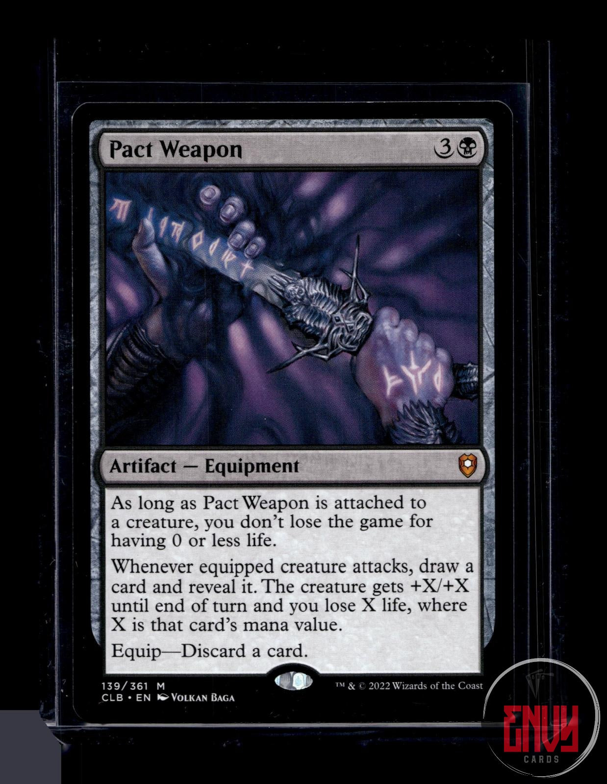 Pact Weapon LP 139 Mythic Commander Legends: Battle for Baldur's Gate